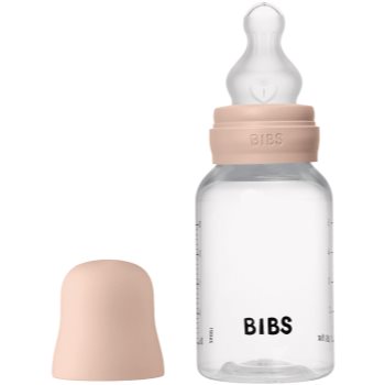 BIBS Anti-Colic Baby Bottle Silicone biberon anticolici cu suzetă din silicon - imagine 3